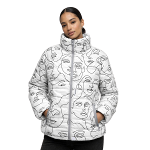 Winter Faces Puffer Jacket