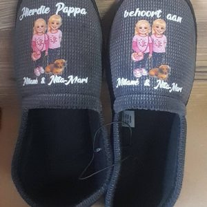 Slippers for Dad & Oupa