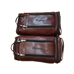 Leather Shaving Bag